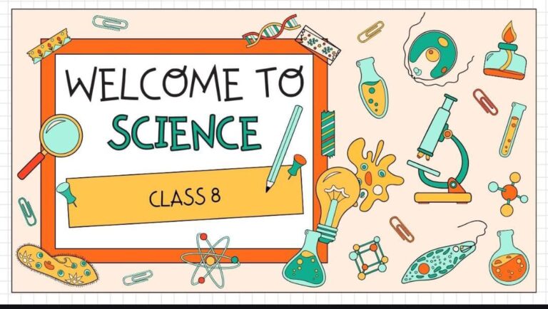 NCERT Class VIII – Science