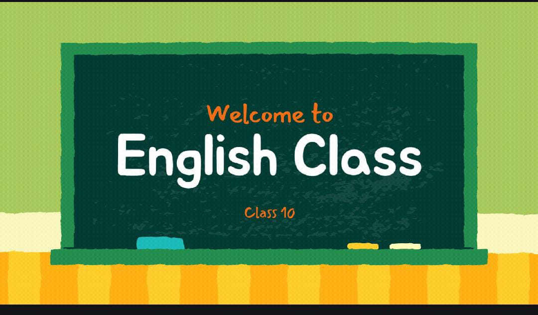 NCERT Class X – English